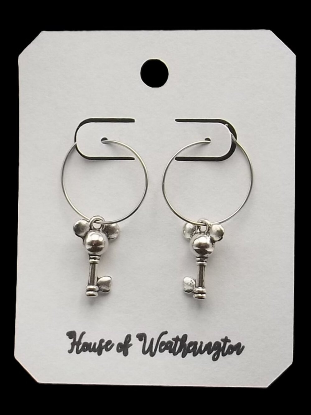 Disney Hand Crafted Mickey Mouse Earrings